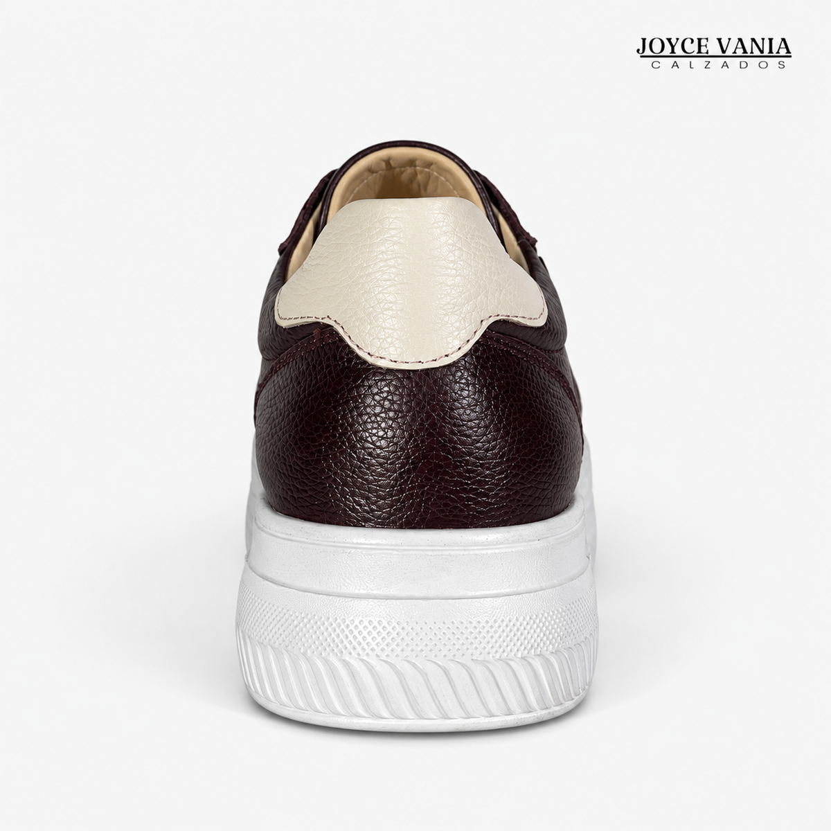 Zapatillas Urbanas de Cuero Mujer Nova marrón