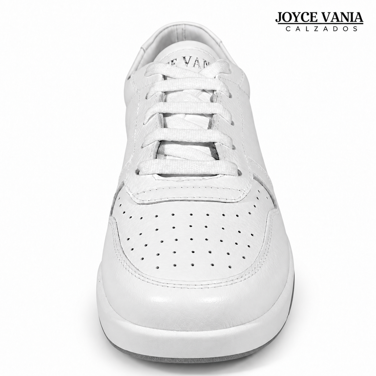 Zapatillas Urbanas de Cuero Mujer Noelia Blanco
