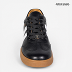 Zapatillas Urbanas de Cuero Mujer Ivonne Negro