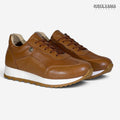 Zapatillas Urbanas de Cuero Mujer Cadencia miel