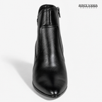 Botines Mujer de Cuero Irene negro