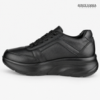 Zapatillas Urbanas Mujer de Cuero Ibeth Negro