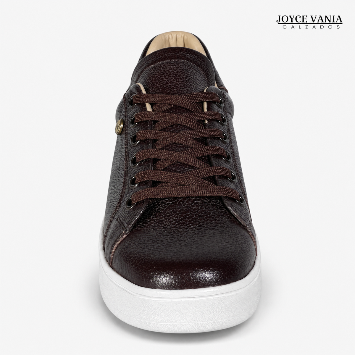 Zapatillas Urbanas de Cuero Mujer Senda marrón moro