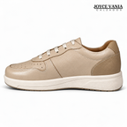 Zapatillas Urbanas Mujer de Cuero Noelia Nude