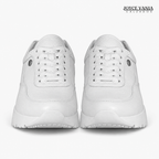 Zapatillas Urbanas Mujer de Cuero Angie Blanco
