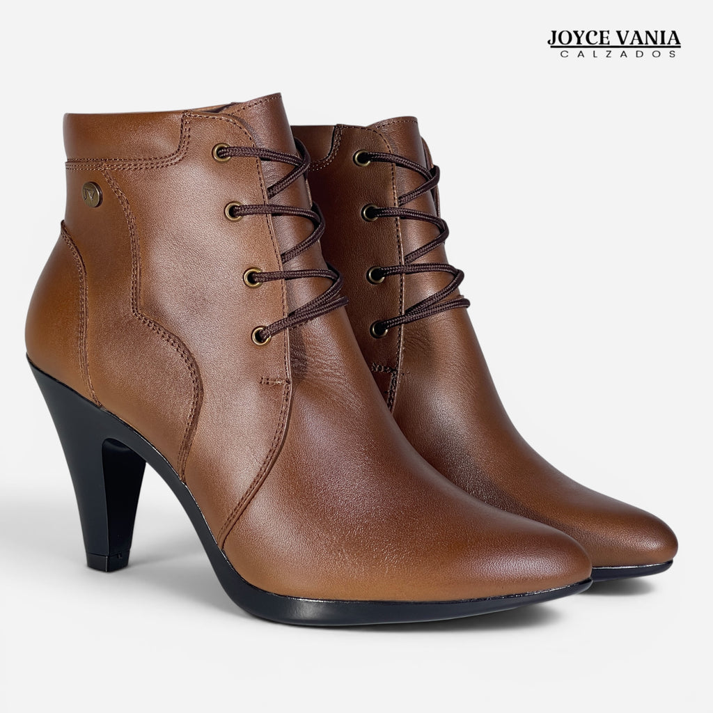 Botines de Cuero Mujer Camila Toffe