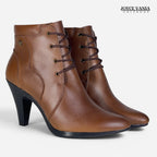 Botines de Cuero Mujer Camila Toffe