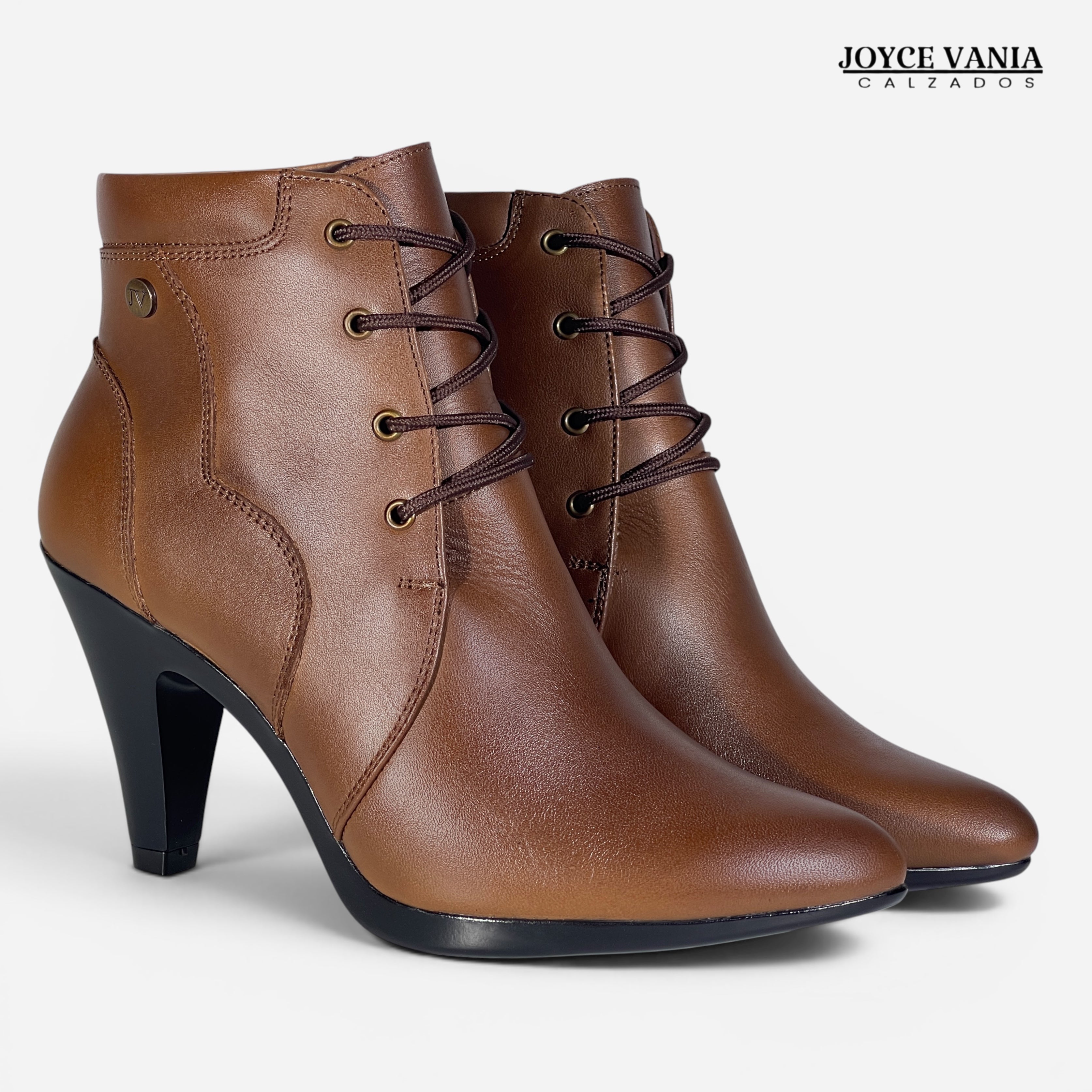 Botines de Cuero Mujer Camila Toffe
