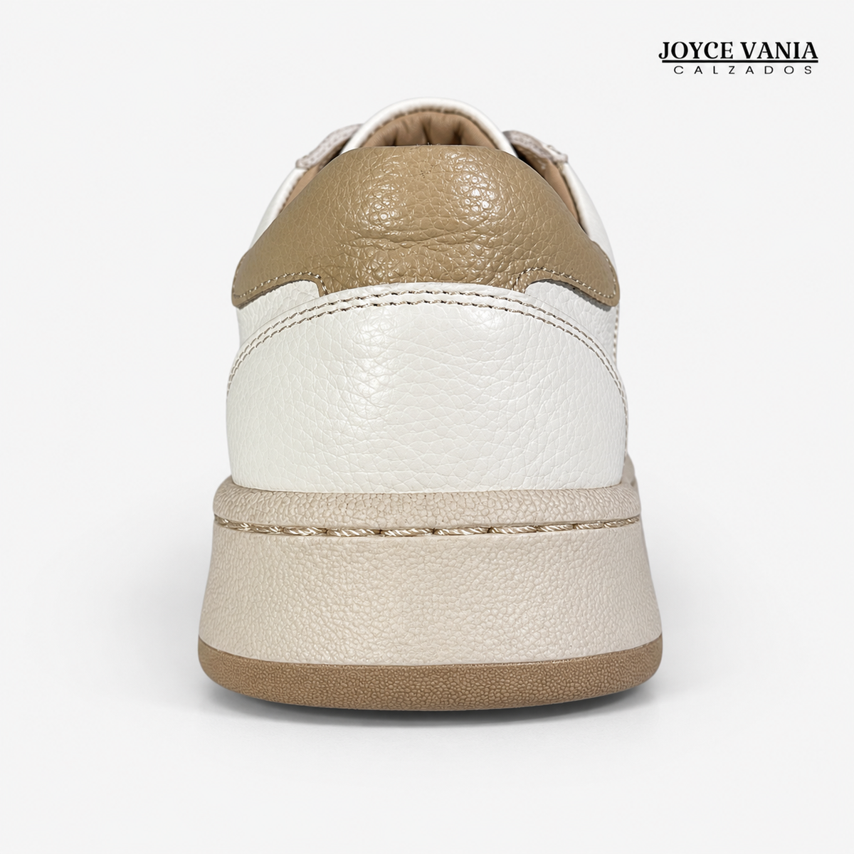 Zapatillas Urbanas de Cuero Sorella Hueso