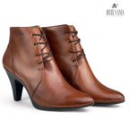 Botines Mujer de Cuero Yunet Cobre