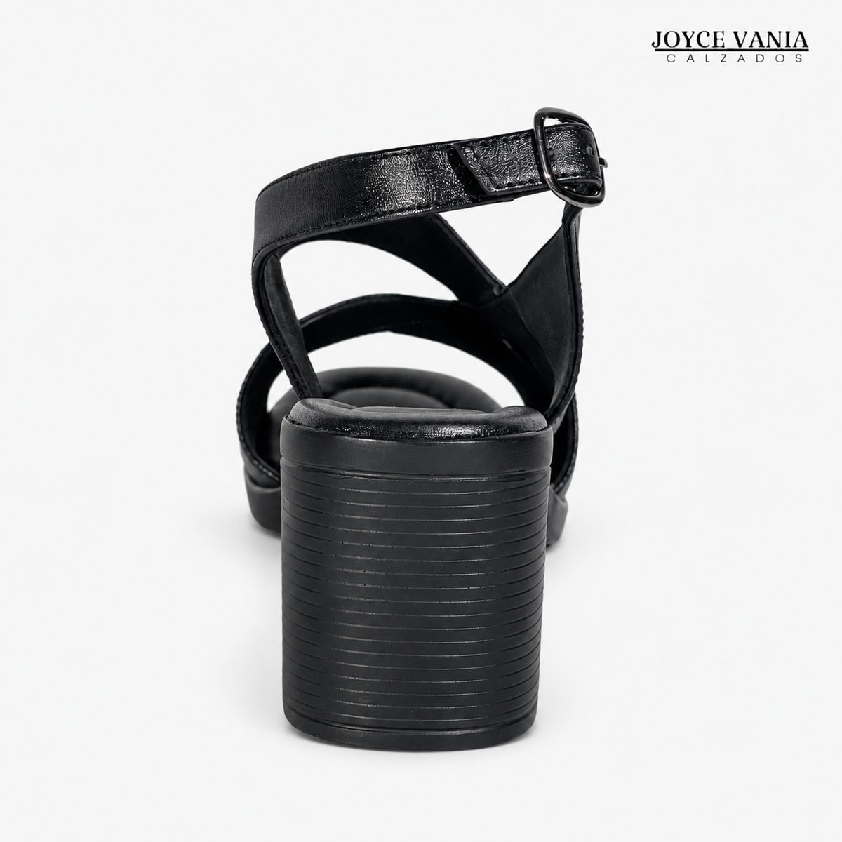 Sandalias de Cuero Mujer Plácida negro