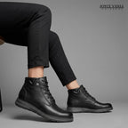 Botines Mujer de Cuero Nicole negro