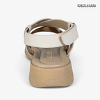 Sandalias de Cuero Mujer Solsticio marrón