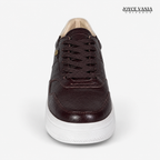 Zapatillas Urbanas de Cuero Mujer Nova marrón