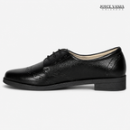 Zapatillas Urbanas de Cuero Mujer Jane negro