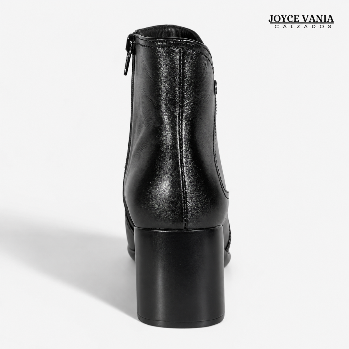 Botines Mujer de Cuero Irene negro