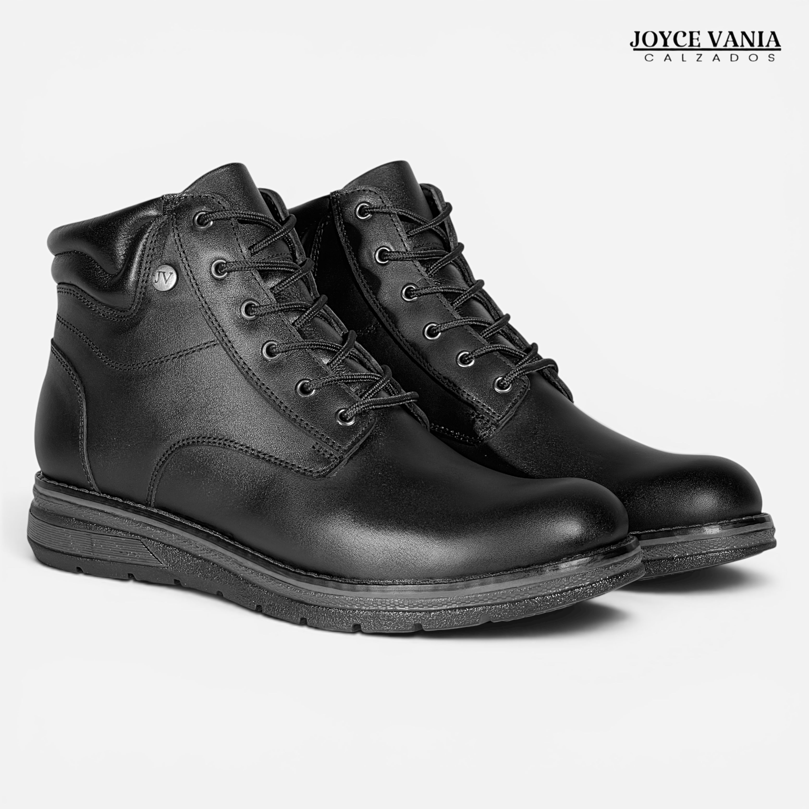 Botines Mujer de Cuero Nicole negro