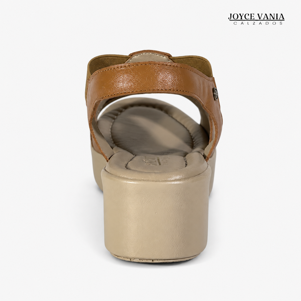 Sandalias de Cuero Mujer Solana miel