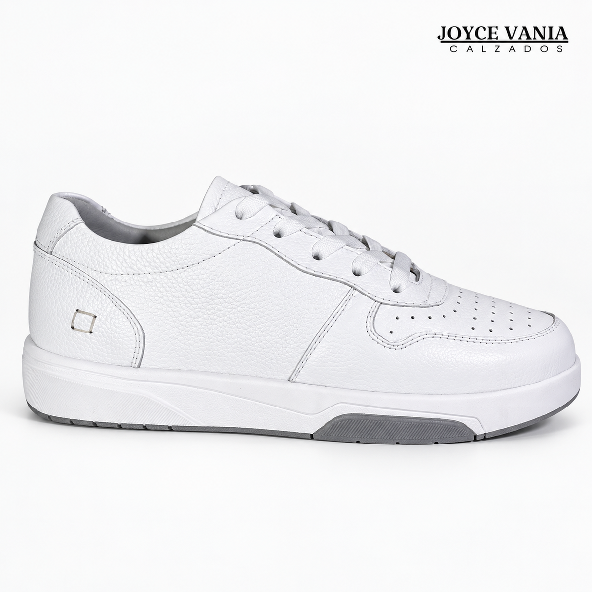 Zapatillas Urbanas de Cuero Mujer Noelia Blanco