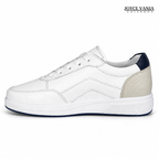 Zapatillas Urbanas de Cuero Mujer Brissa blanco