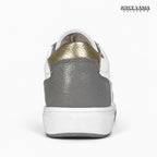 Zapatillas Urbanas de Cuero Mujer Esencia blanco