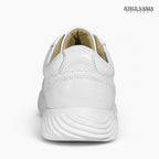 Zapatillas Urbanas de Cuero Mujer Mayra blanco