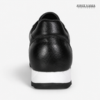 Zapatillas Urbanas de Cuero Mujer Cadencia negro