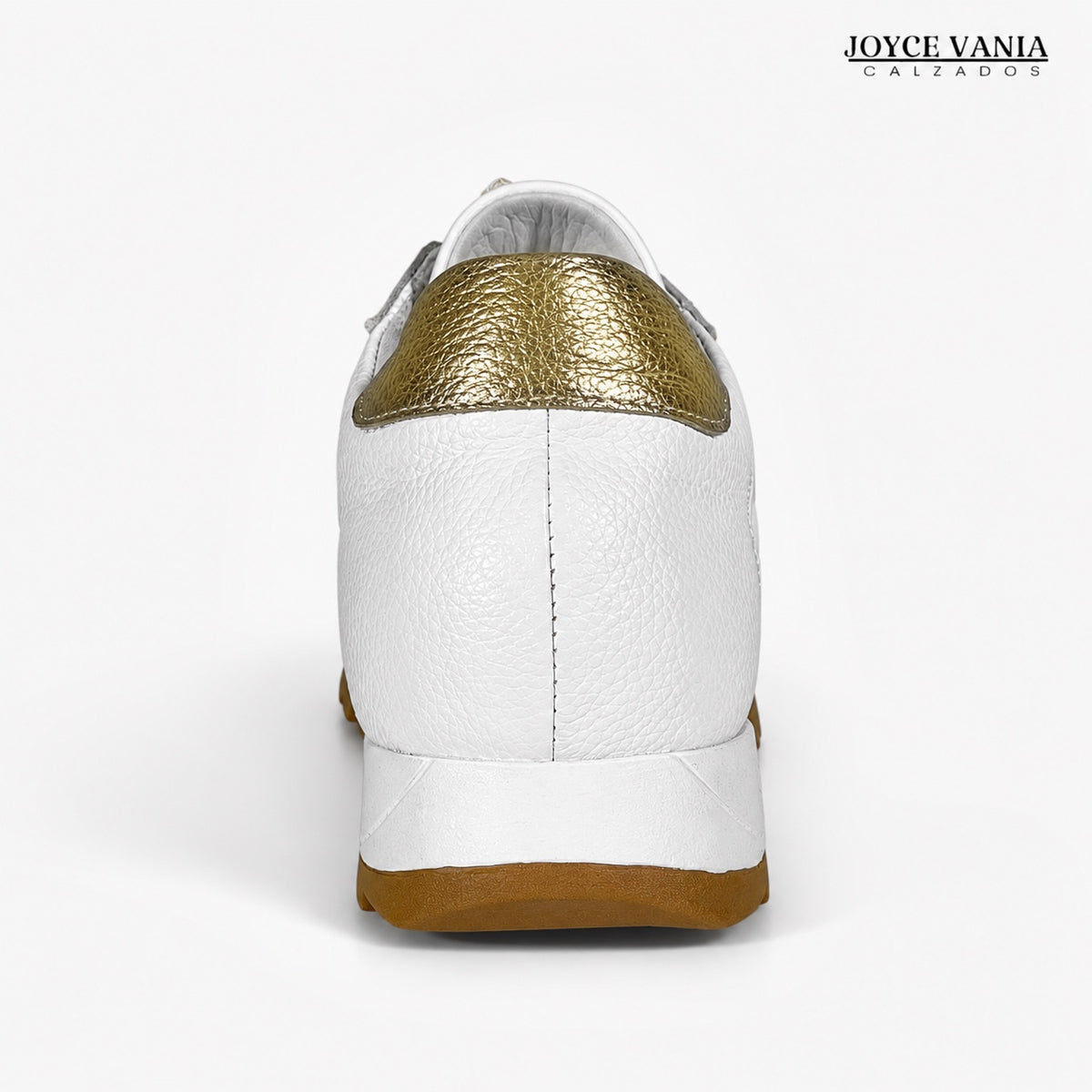 Zapatillas Urbanas de Cuero Mujer Serena blanco
