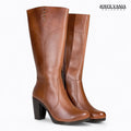 Botas Mujer de Cuero Adriana Cobre