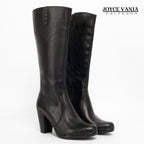 Botas Mujer de Cuero Adriana Negro