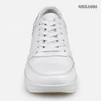 Zapatillas Urbanas Mujer de Cuero Ibeth Blanco