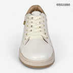 Zapatillas Urbanas de Cuero Sorella Hueso