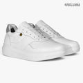 Zapatillas Urbanas de Cuero Mujer Nova blanco DOS