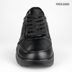 Zapatillas Urbanas Mujer de Cuero Ibeth Negro