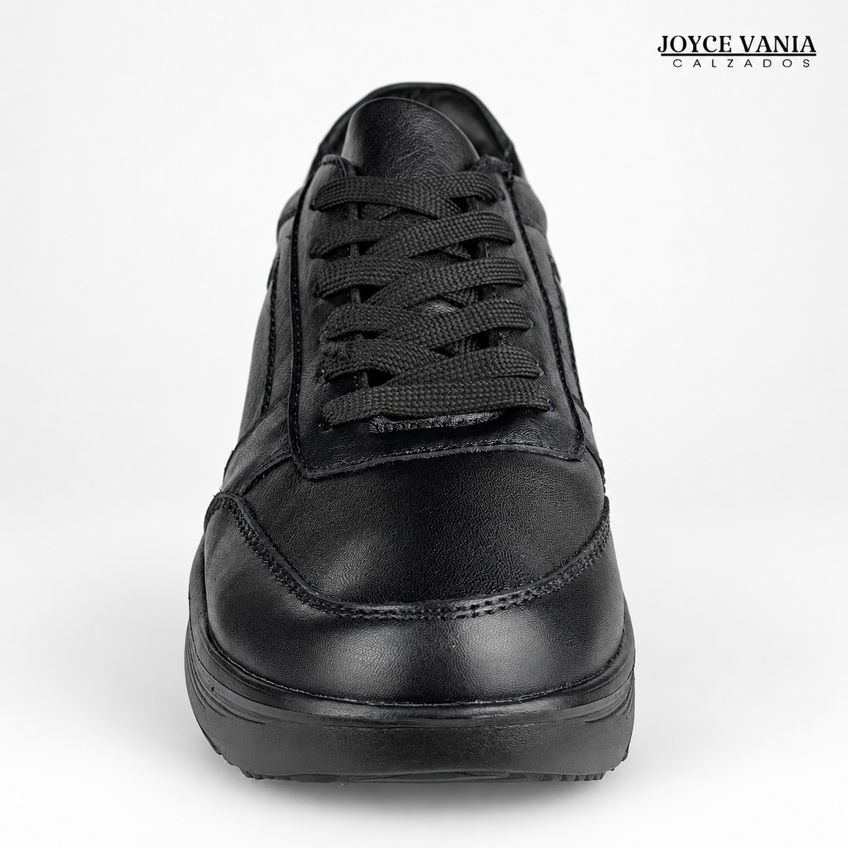 Zapatillas Urbanas Mujer de Cuero Ibeth Negro