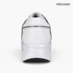 Zapatillas Urbanas de Cuero Mujer Graciela blanco