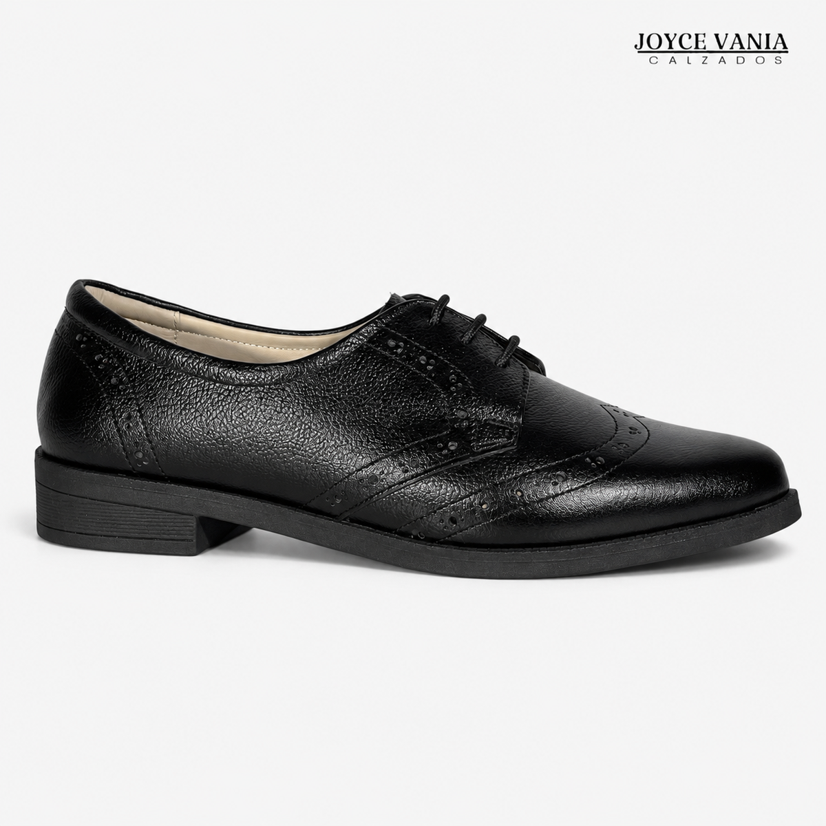 Zapatillas Urbanas de Cuero Mujer Jane negro