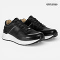 Zapatillas Urbanas Mujer de Cuero Betzabe Negro