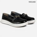 Mocasines de Cuero Mujer Pilar negro