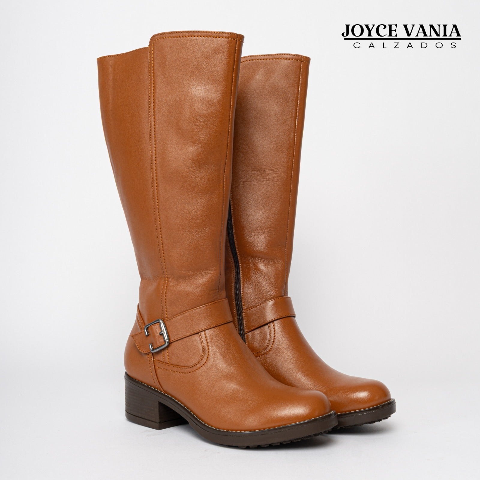 Botas Mujer de Cuero Constanza Miel