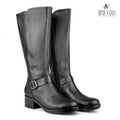 Botas Mujer de Cuero Constanza Negro