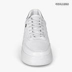 Zapatillas Urbanas de Cuero Mujer Nova blanco