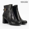 Botines Mujer de Cuero Danna Negro