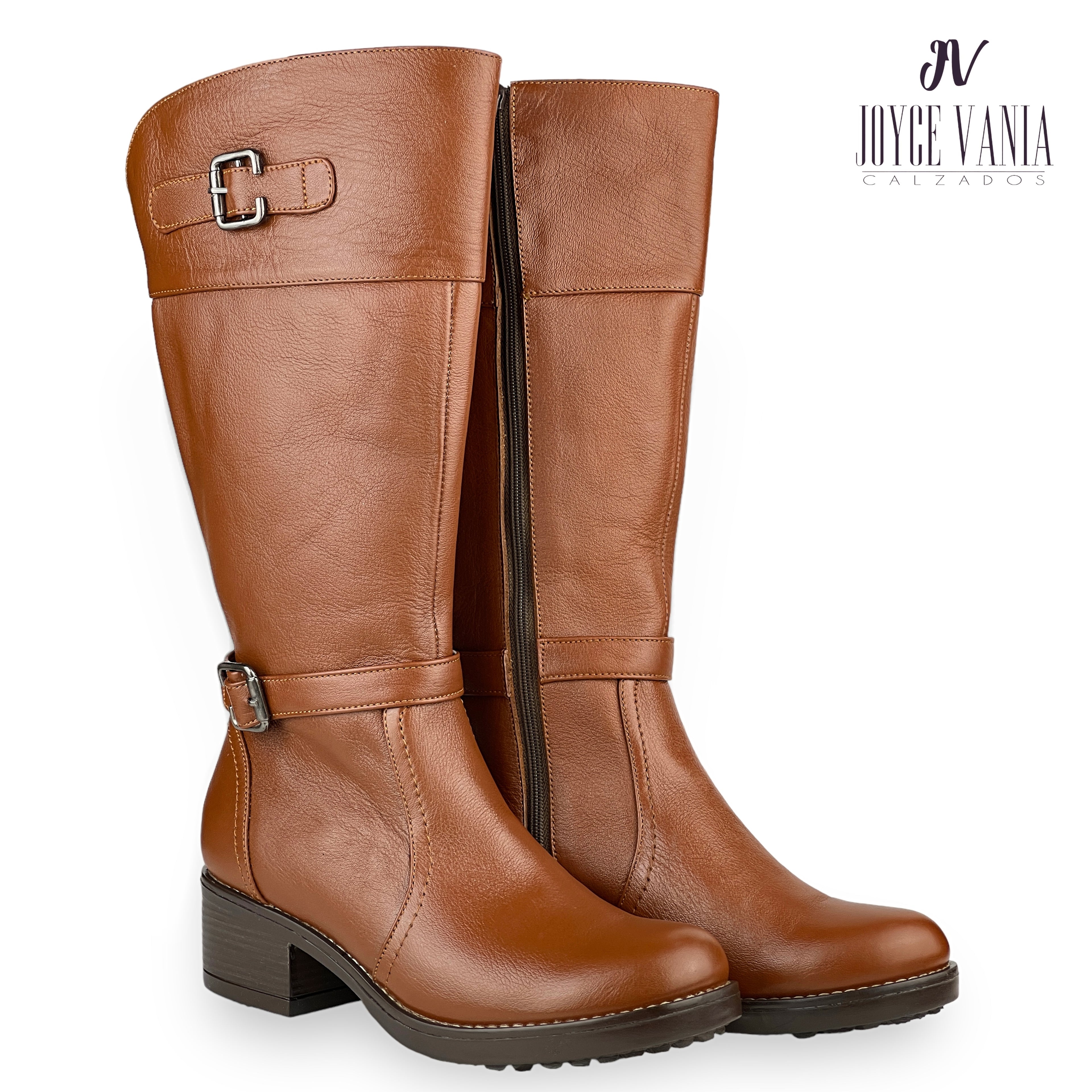 Botas Mujer de Cuero Deysi Miel