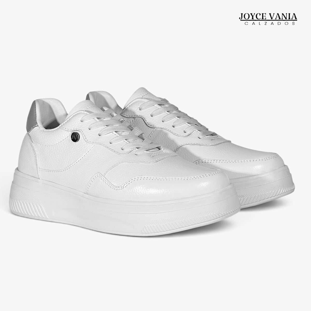 Zapatillas Urbanas de Cuero Mujer Nova blanco