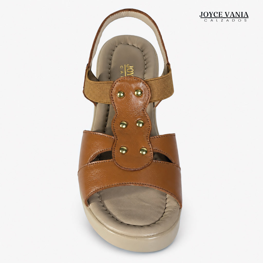 Sandalias de Cuero Mujer Solana miel