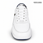 Zapatillas Urbanas de Cuero Mujer Brissa blanco