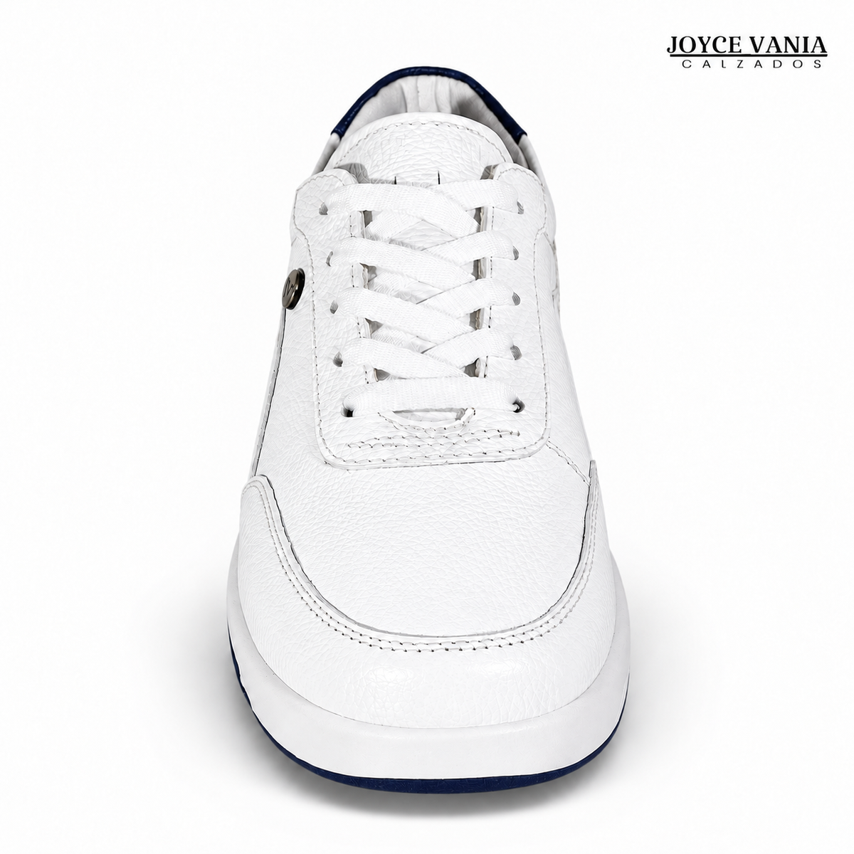 Zapatillas Urbanas de Cuero Mujer Brissa blanco