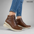 Botines de Cuero Mujer Kathy Toffe