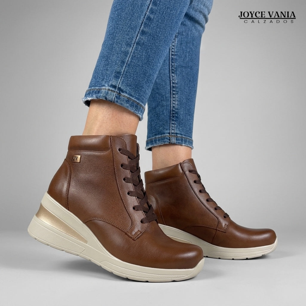 Botines de Cuero Mujer Kathy Toffe